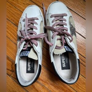 Golden Goose Deluxe Brand Size 38 Superstars.